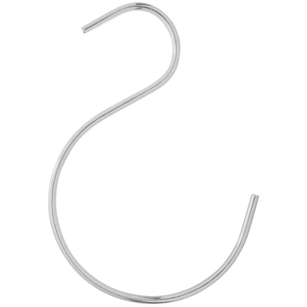 Appendino Rotondo per Accessori - Alluminio - Argento