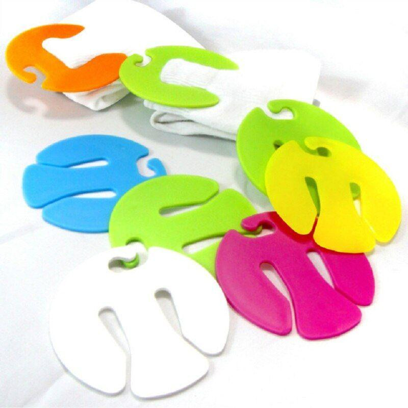 Pinces à bas colorées - 50 pcs