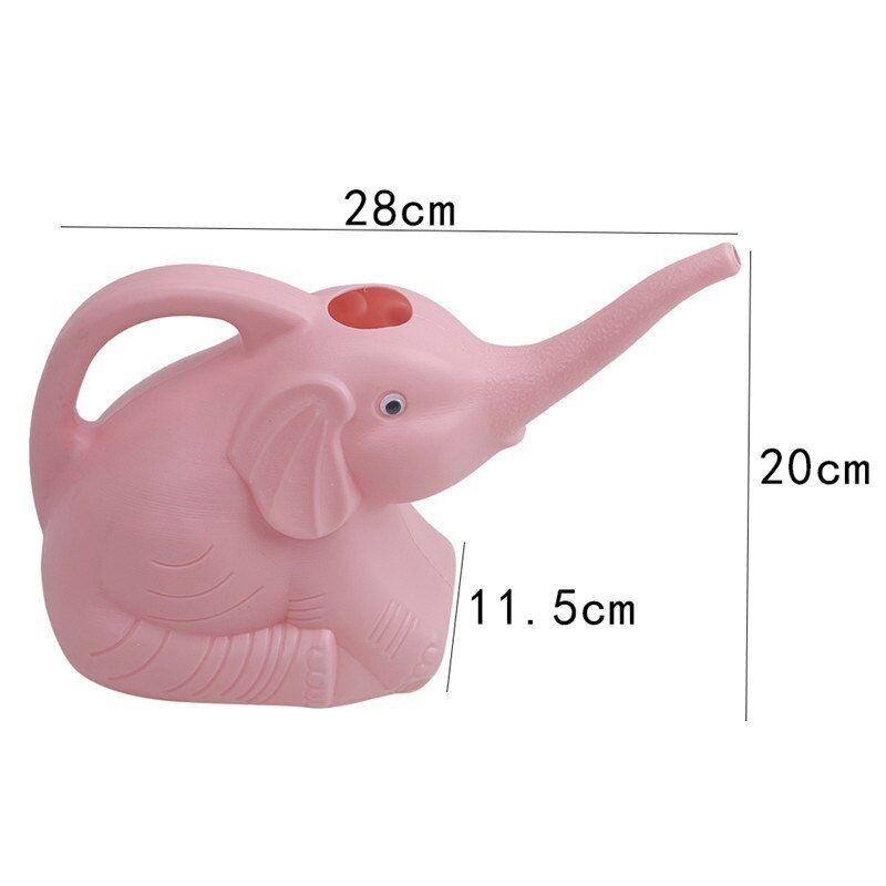 Regadera con forma de elefante - rosa