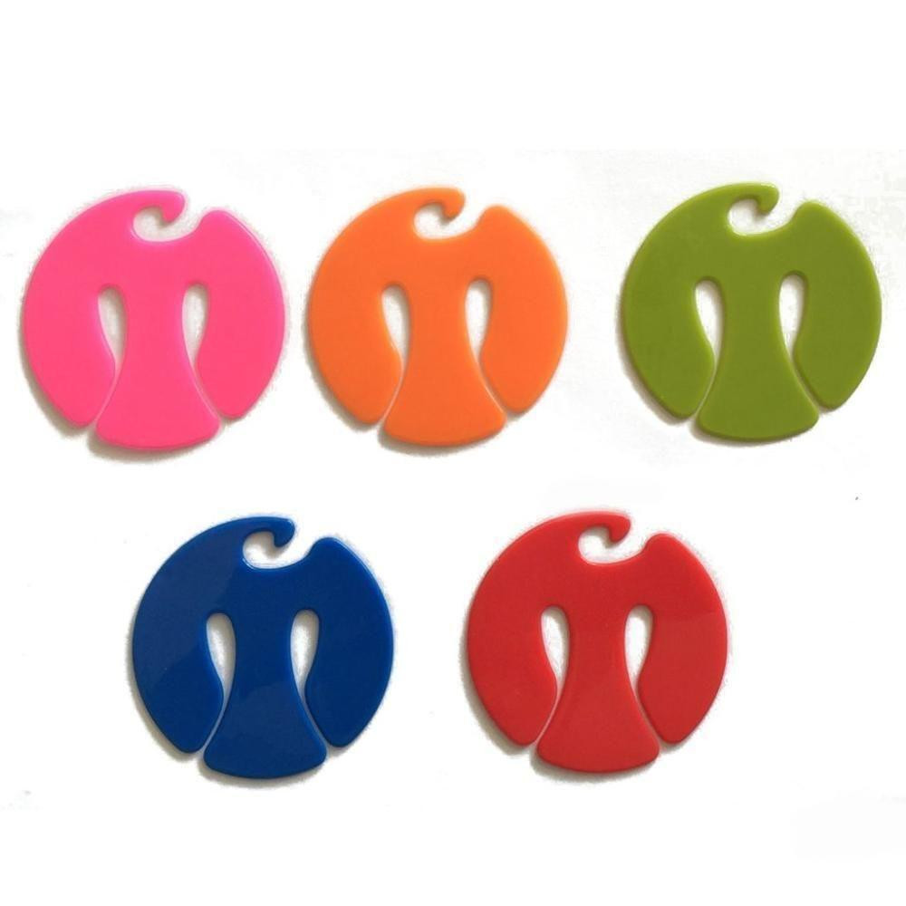 Pinces à bas colorées - 50 pcs