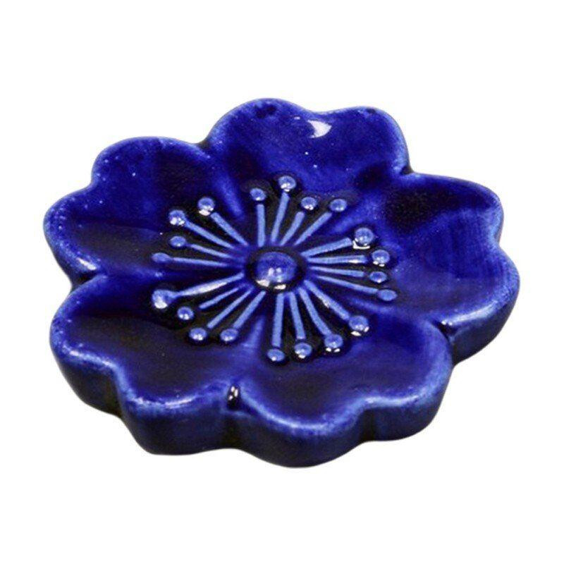 Flower -shaped choppin support - blue - 2 pcs