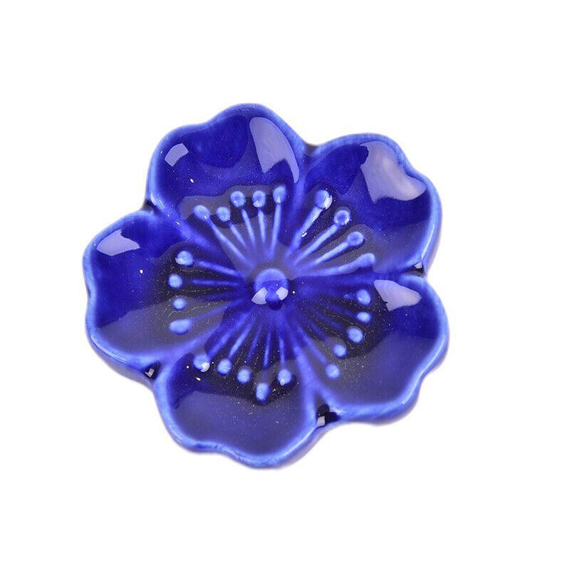 Flower -shaped choppin support - blue - 2 pcs