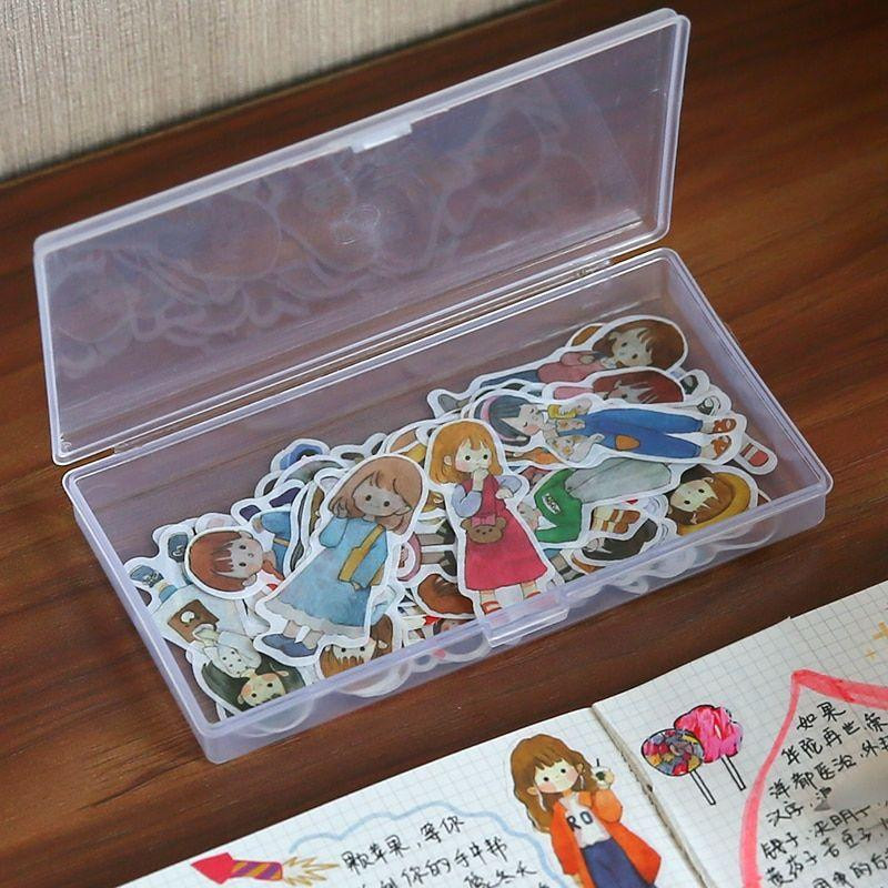 Storage box for desk - plastic