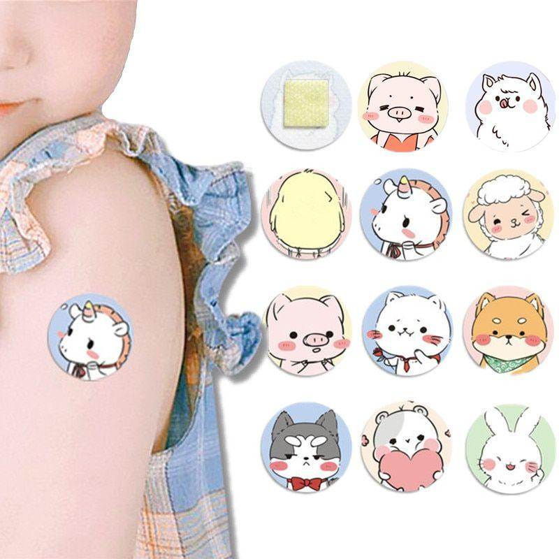 Round Patches - Animal Patterns - 120 pcs