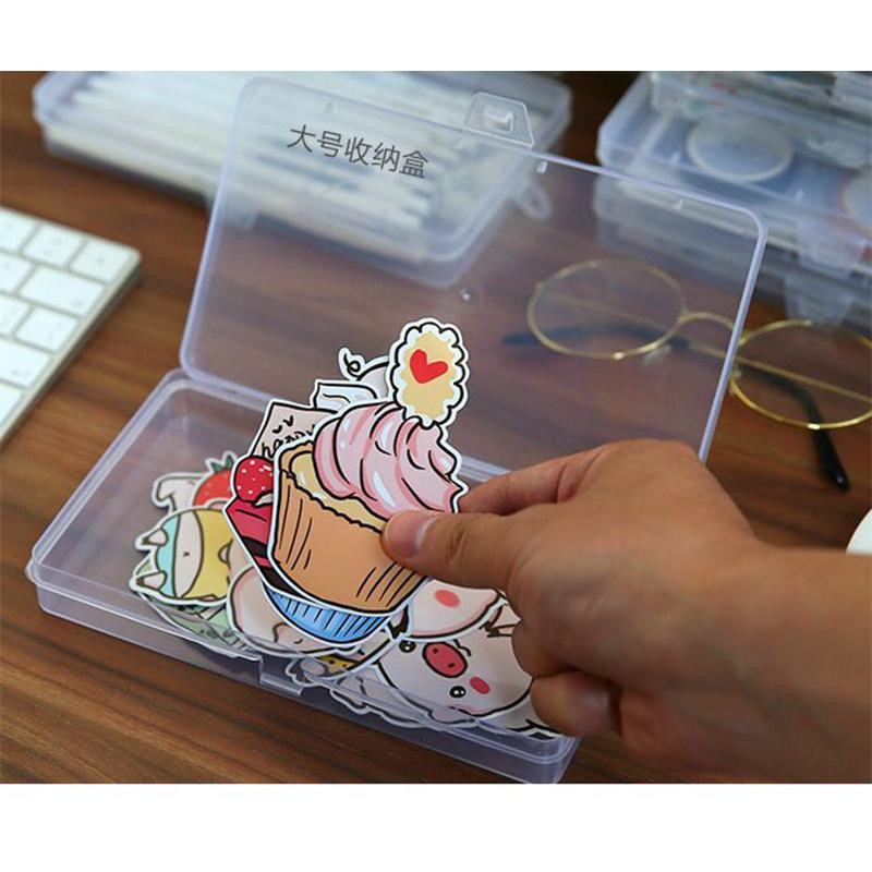 Storage box for desk - plastic
