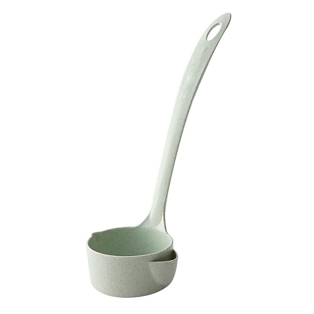 Oil separator - spoon - degradable plastic - green