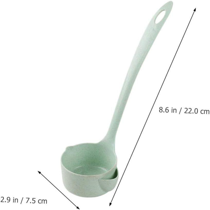 Oil separator - spoon - degradable plastic - green