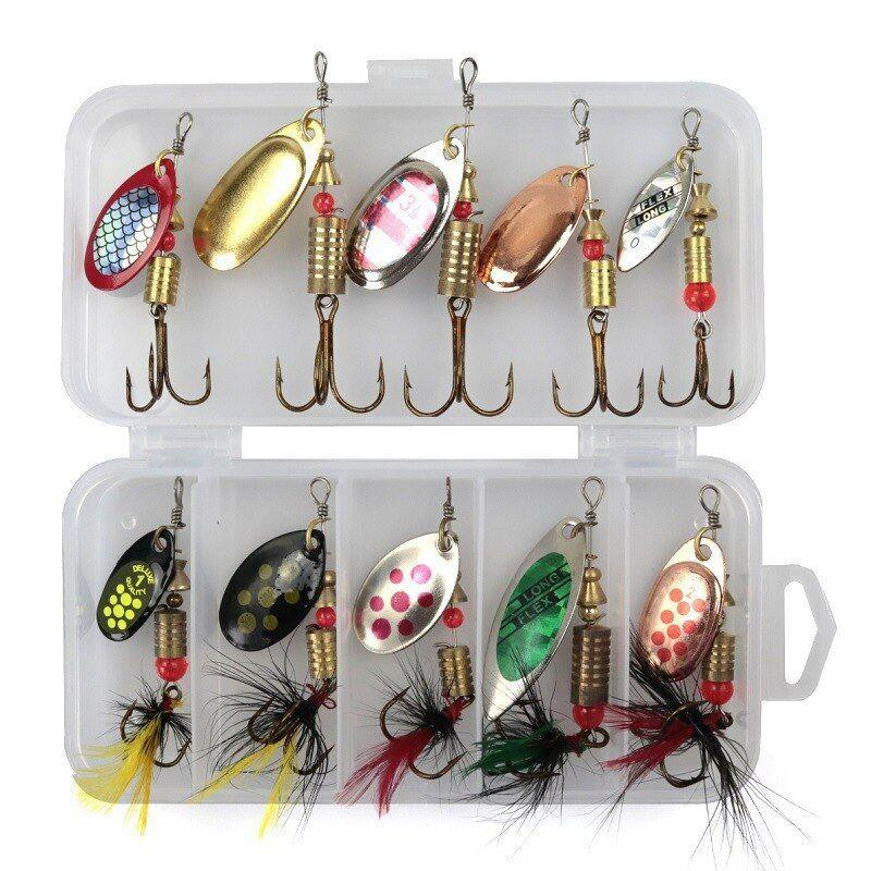 Boîte de 10 wobblers - différents modèles