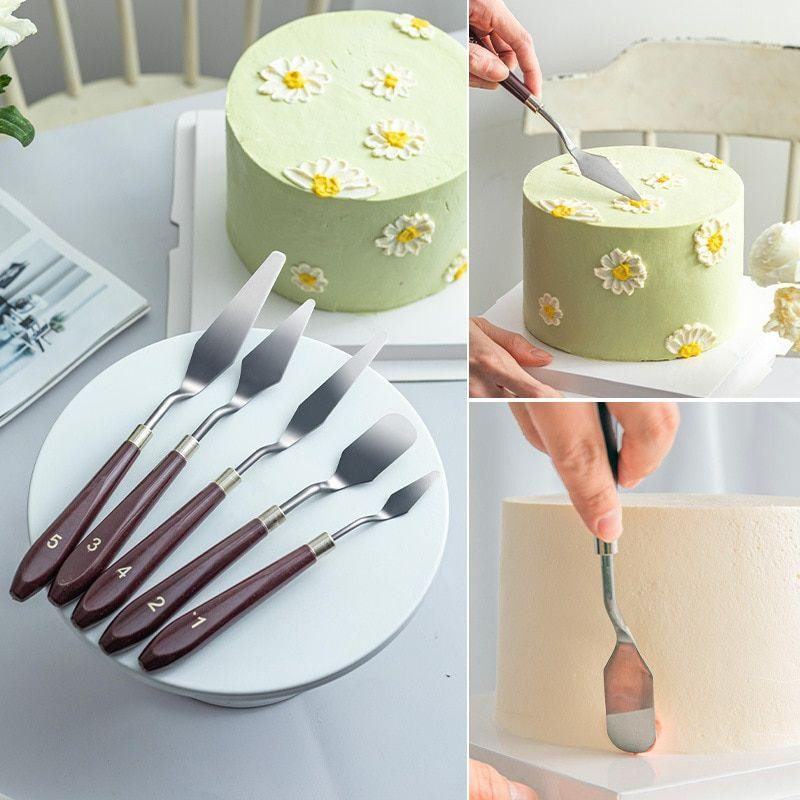 Torte e coltelli da torta - 5 pz
