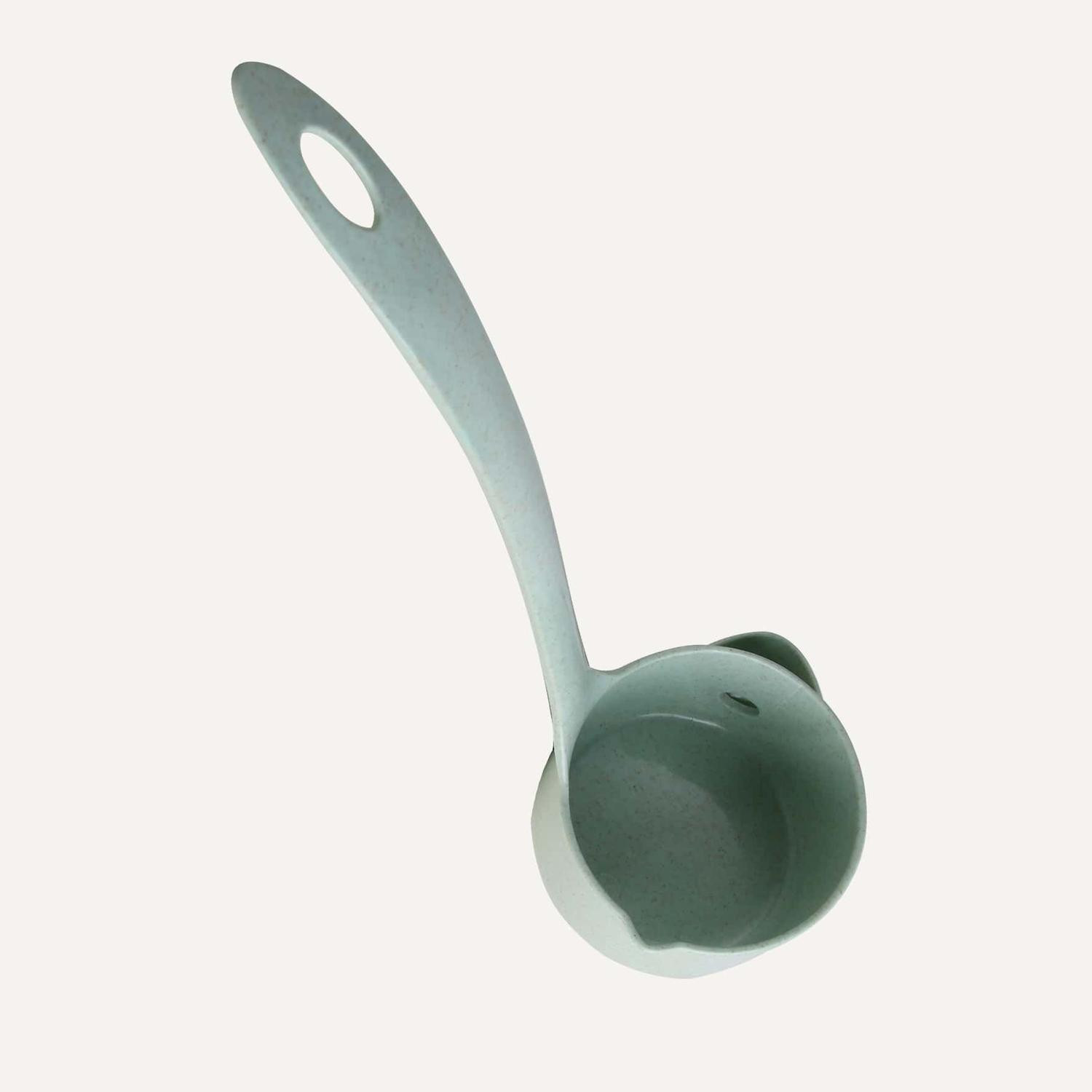 Oil separator - spoon - degradable plastic - green