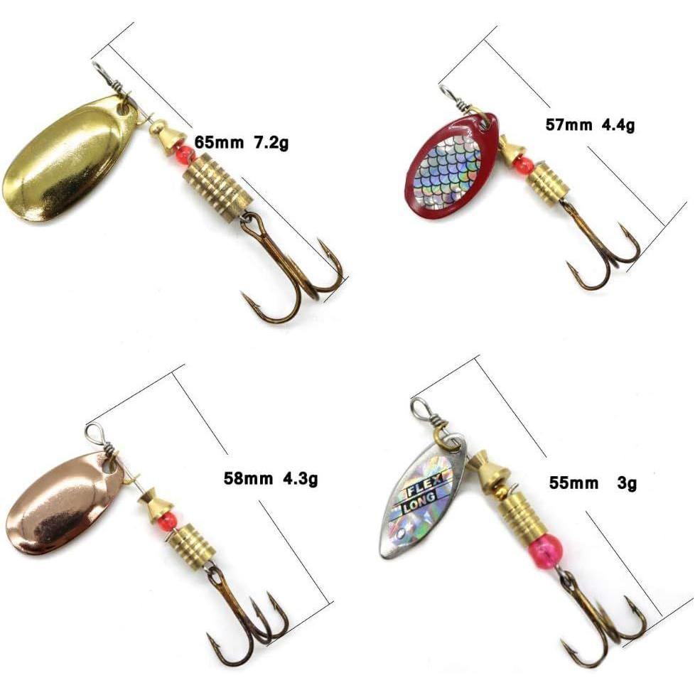 Caixa com 10 wobblers - designs diferentes