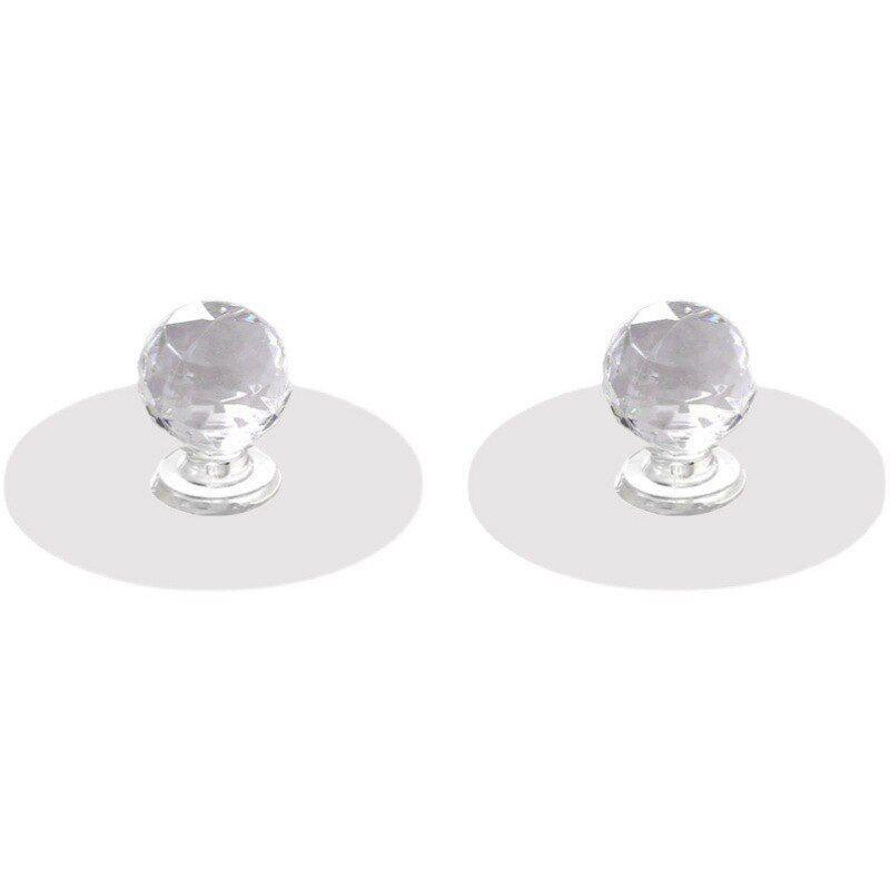 Cabinet/hatch handle with suction plug - 2 pcs