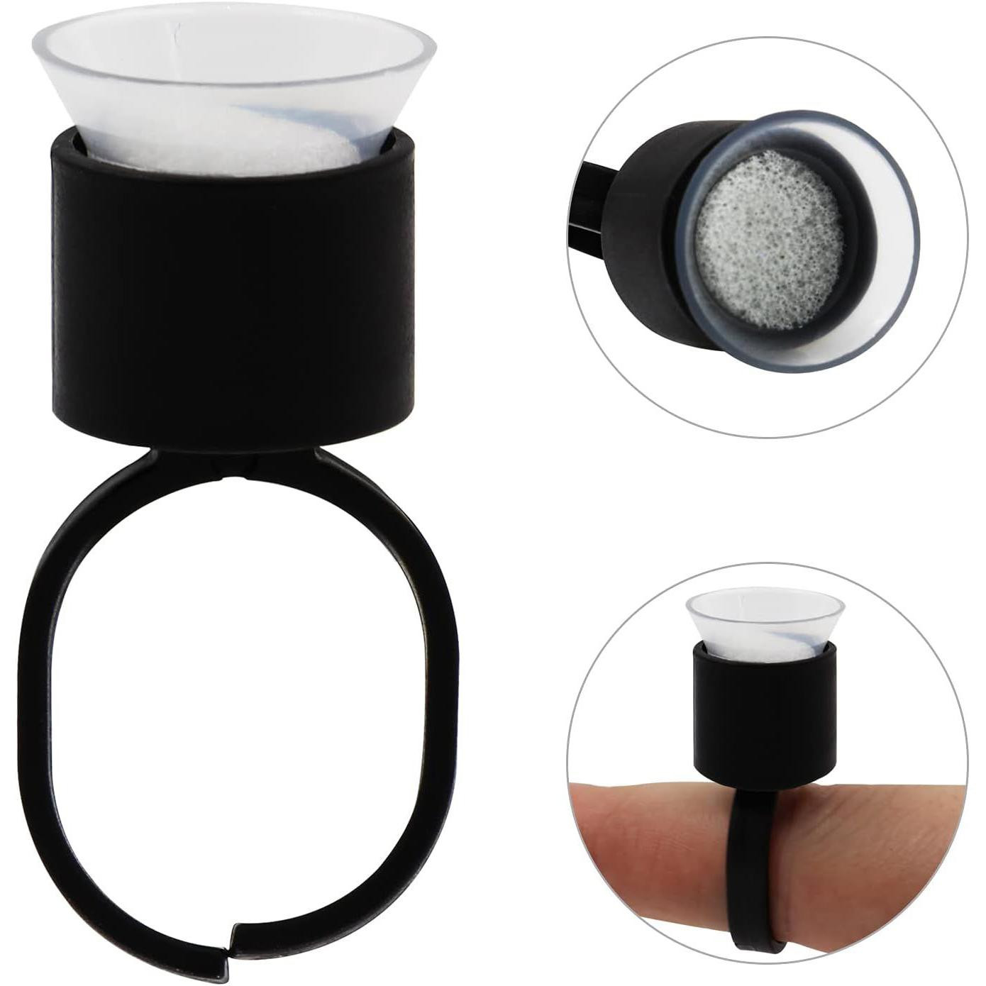 Ink cup - microblading - finger ring - 20 pcs