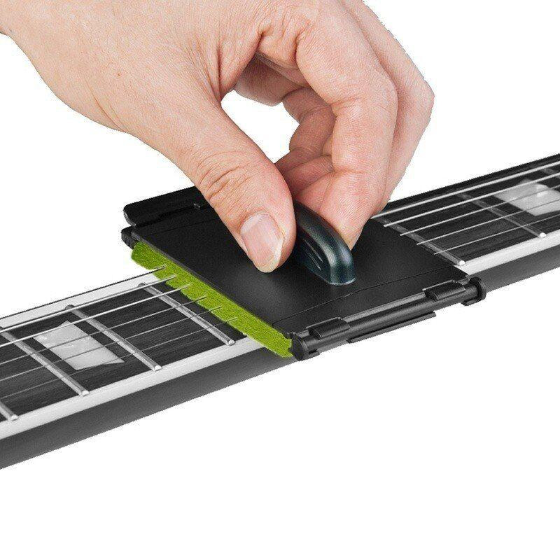 Cleaning tools for strings on guitar and base