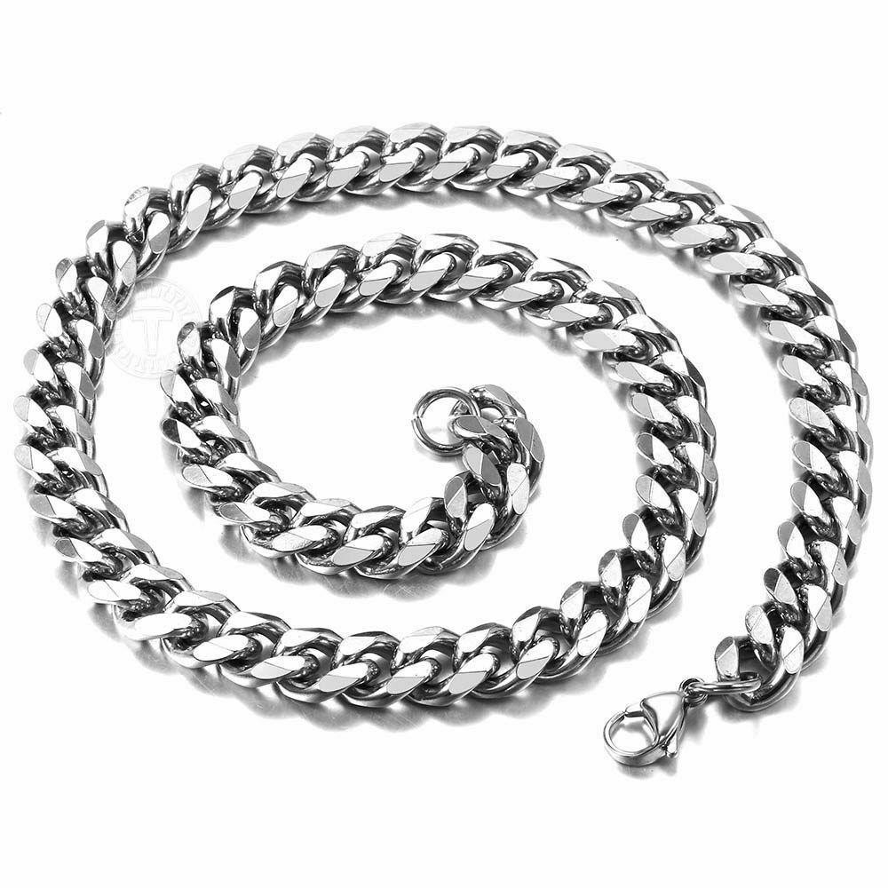Chain necklace - silver - 45 cm
