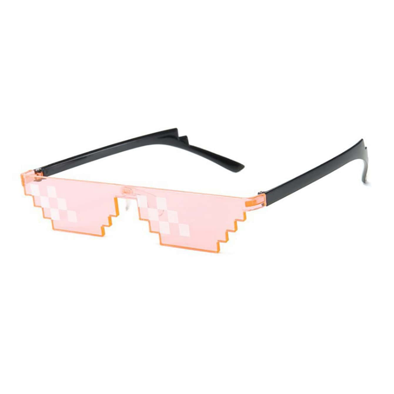 Gafas de sol únicas - Pixel de 8 bits - rosa