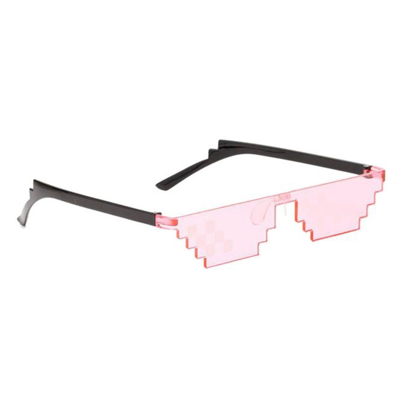 Gafas de sol únicas - Pixel de 8 bits - rosa