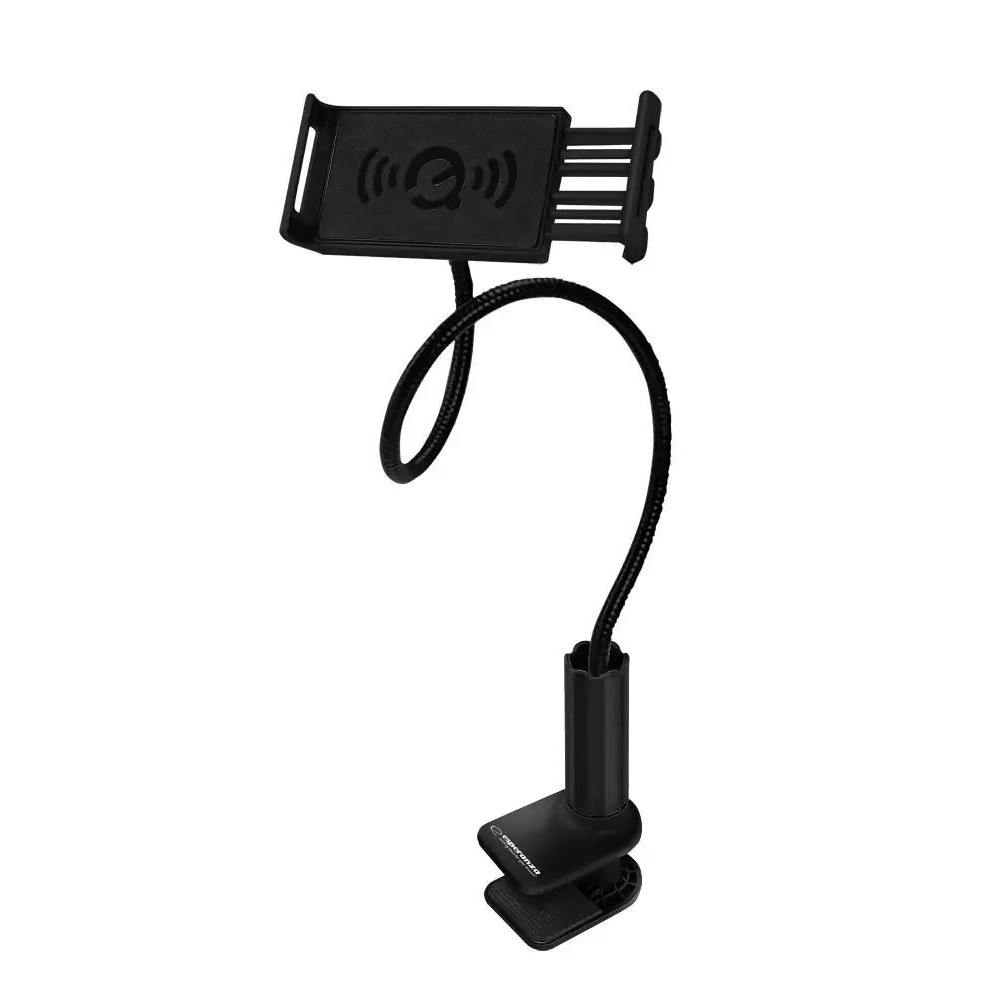 Supporto per cellulare da scrivania - nero