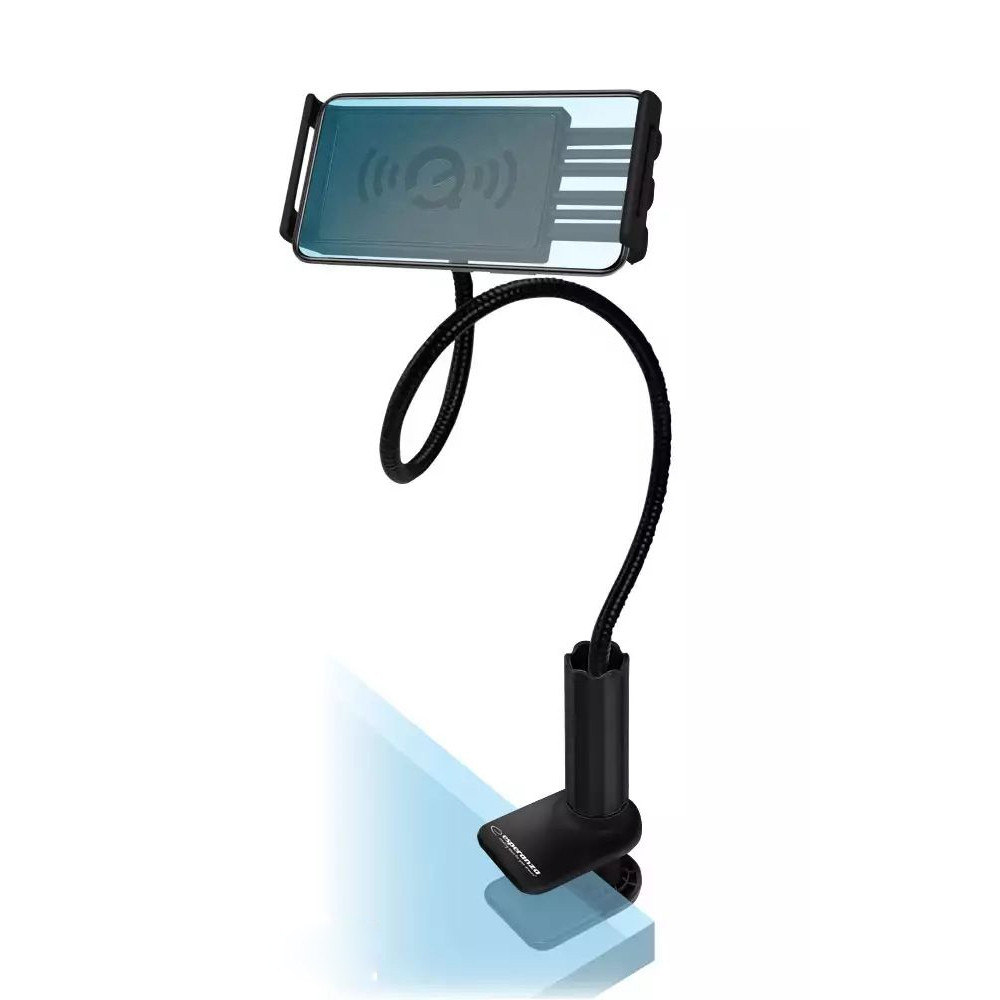 Mobile holder for desk - black