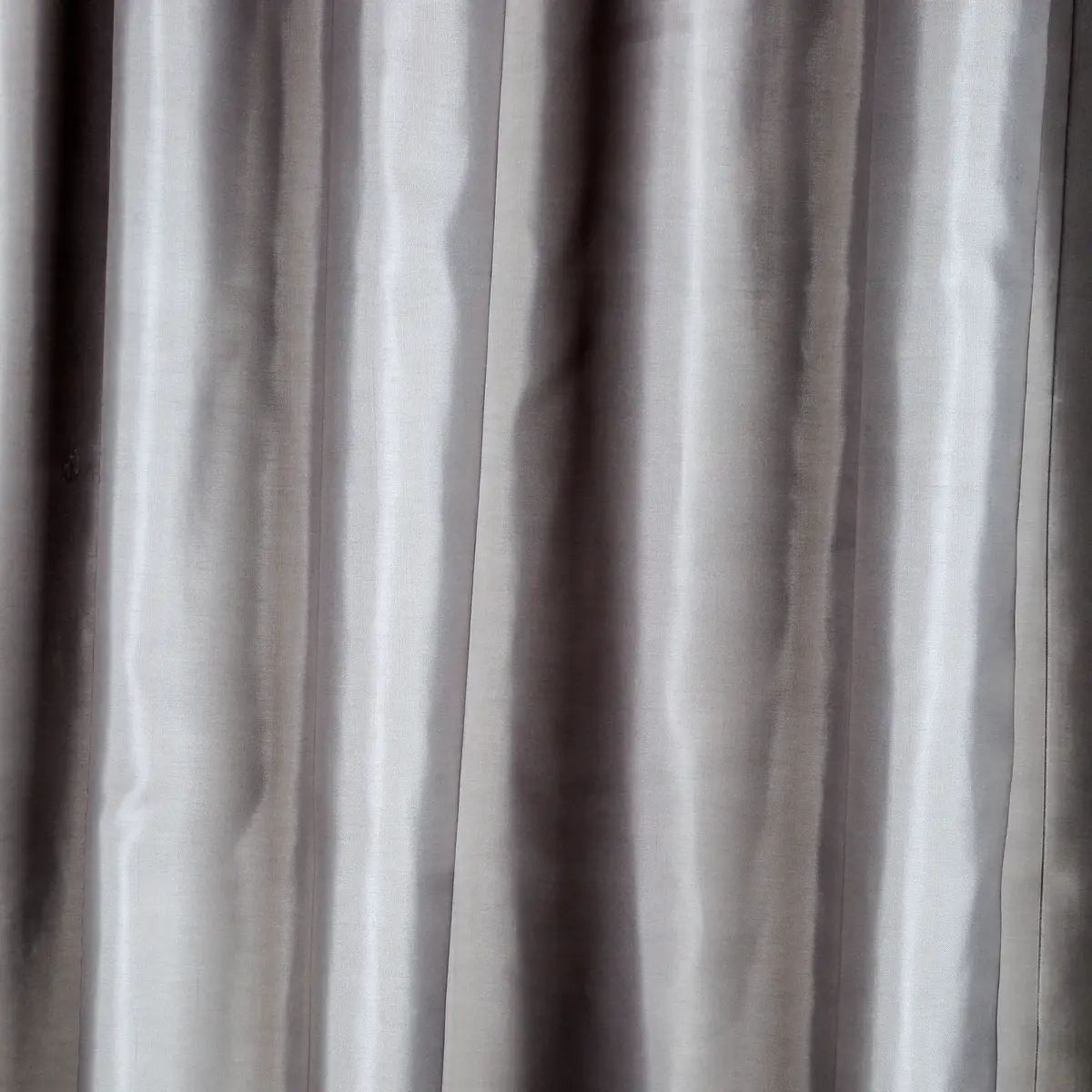 Shower curtain - polyester - gray