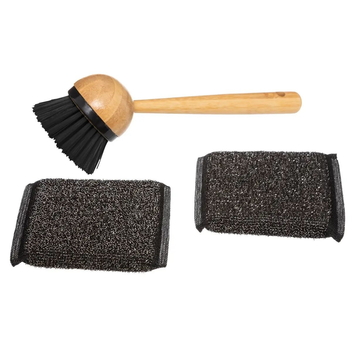 Stylish Dish Set - Bamboo - 4 Pieces