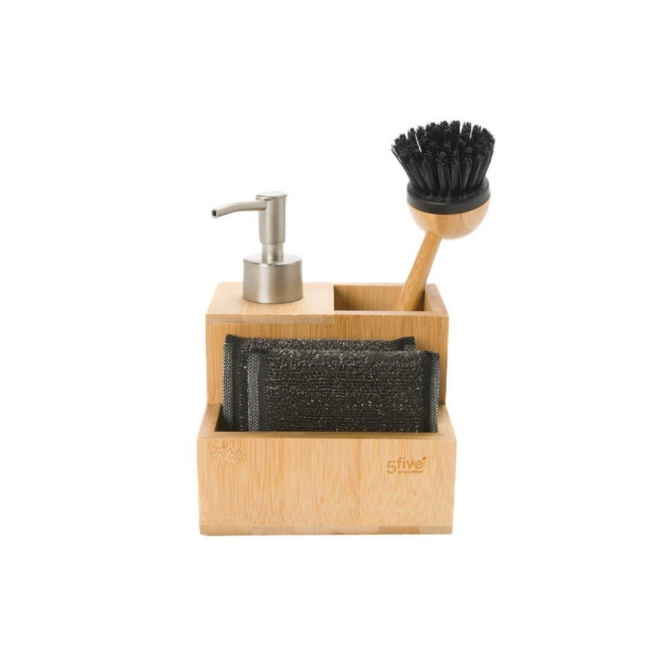 Stylish Dish Set - Bamboo - 4 Pieces