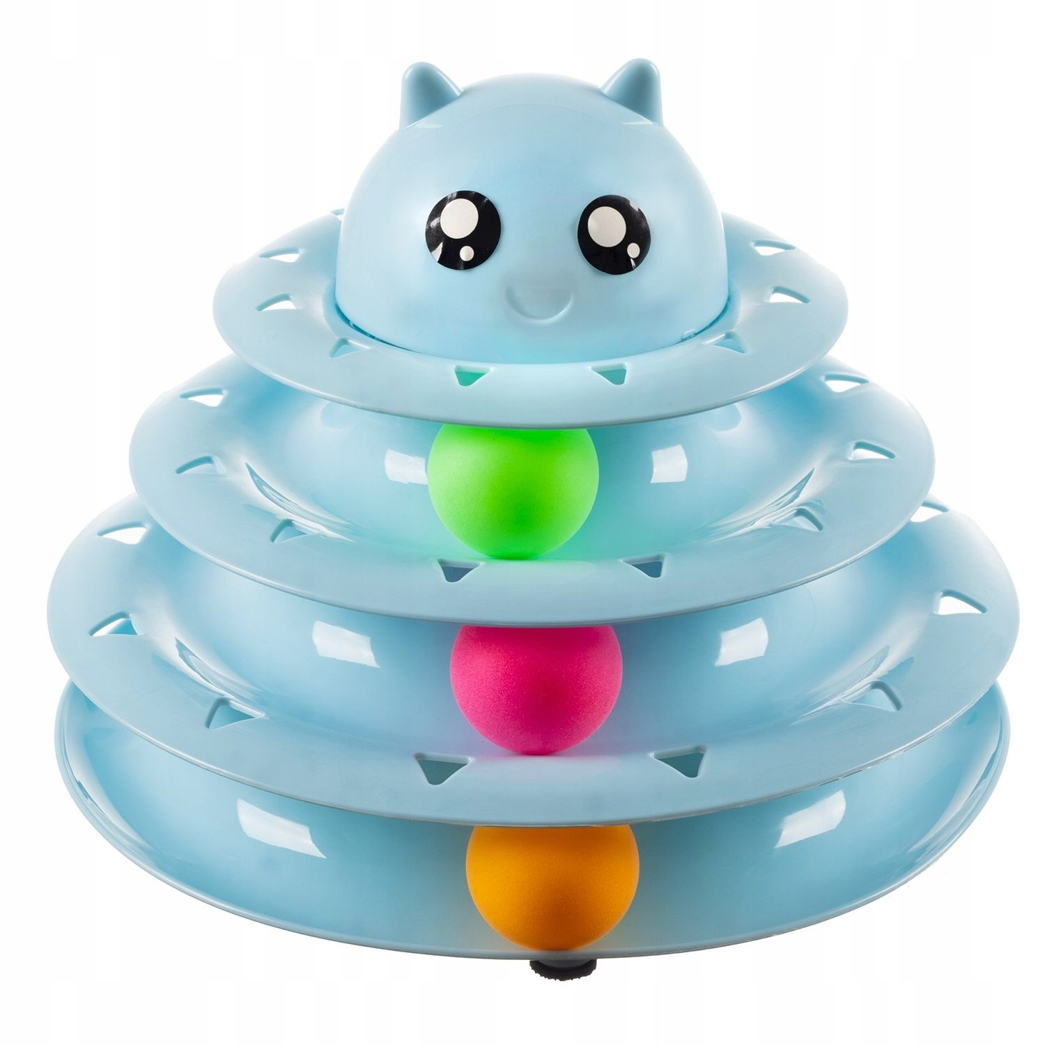 Cat toy - Tower - Blue