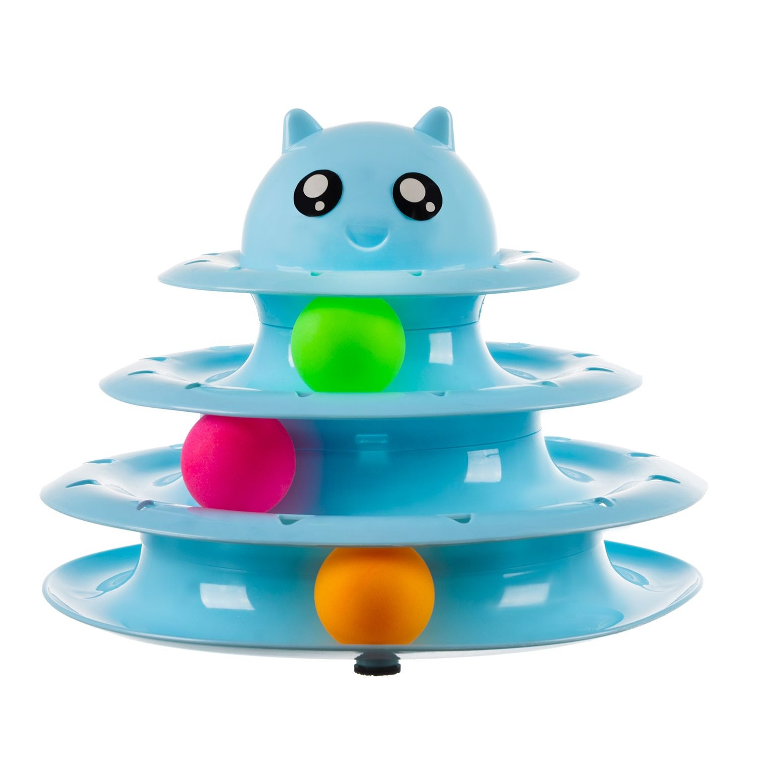 Cat toy - Tower - Blue