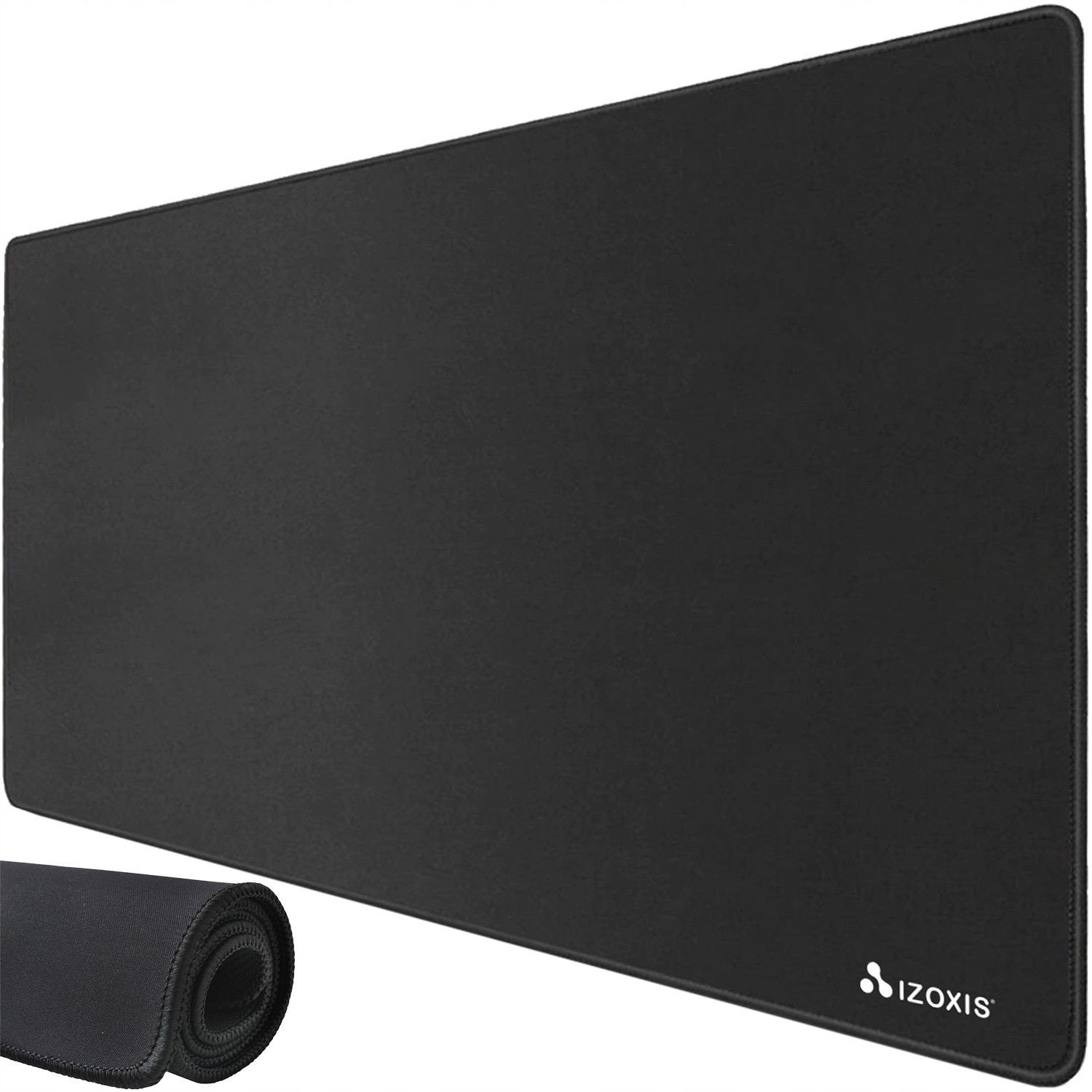 Base grande para mouse e teclado - preta