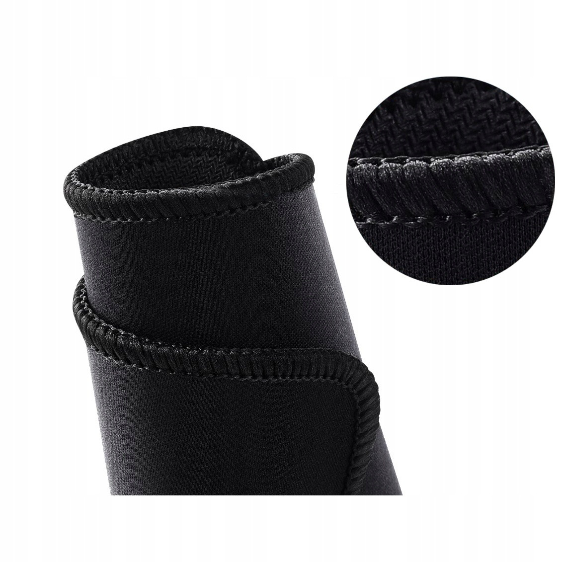 Base grande para mouse e teclado - preta