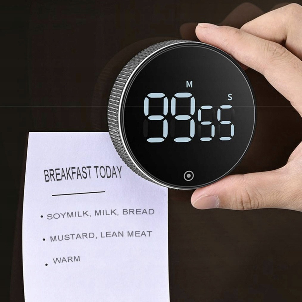 Digital egg bell with stopwatch - Kitchen Timer - LED