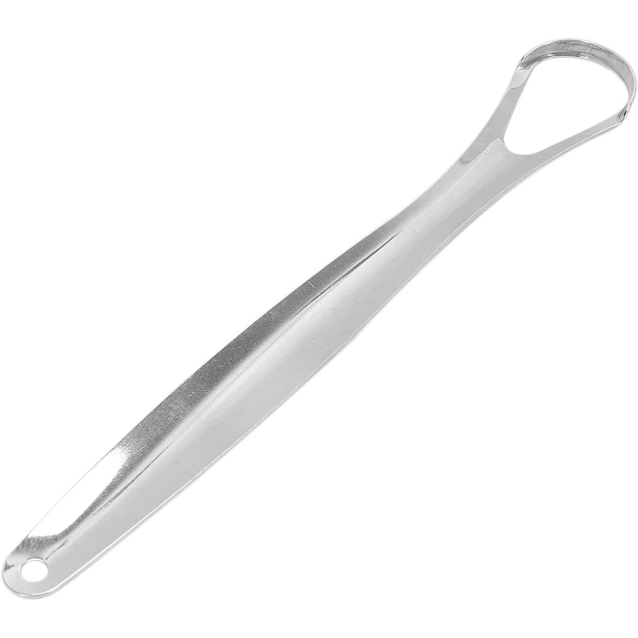 Gratte-langue réutilisable - acier inoxydable