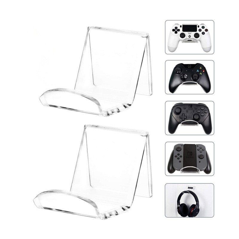 Wallfast holder for gaming console - Transparent