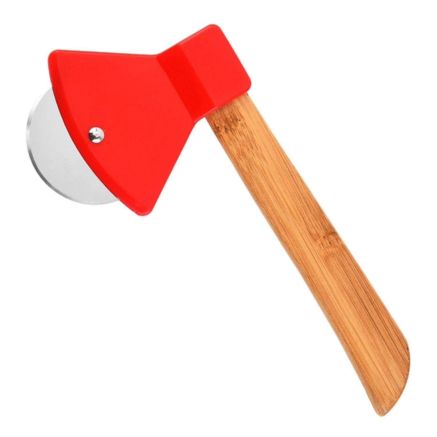 Inteligentny nóż do pizzy - czerwony - 18 cm