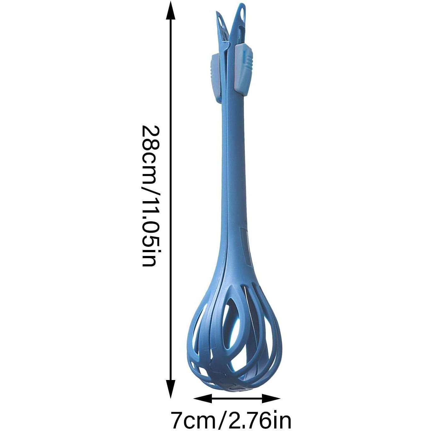 Multifunctioneel keukenhulpje - kunststof - blauw
