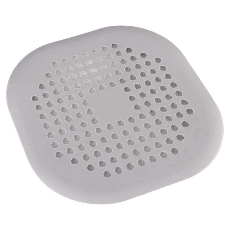 Silicone drainage strainer - gray