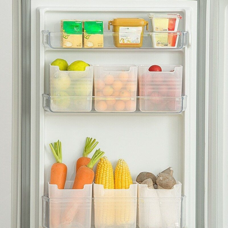 Organization boxes for the fridge - 6 pcs