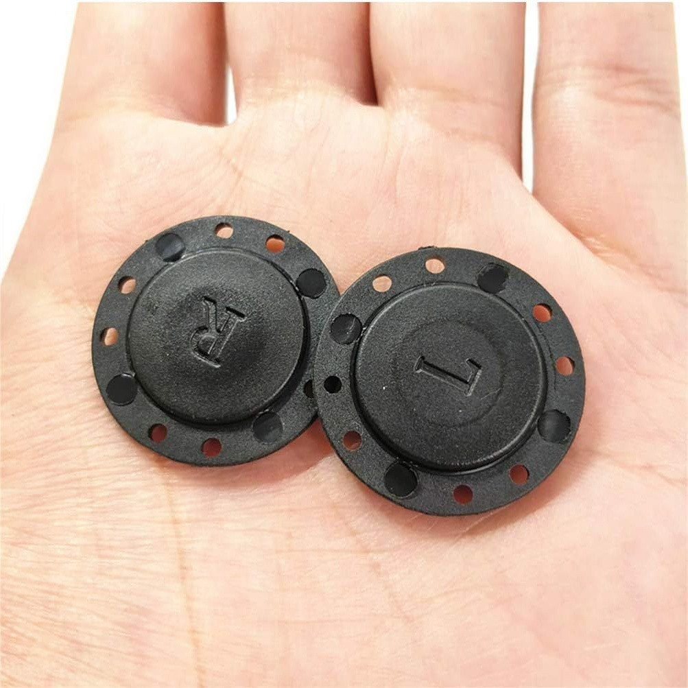 Bottone magnetico - nero - 22 mm