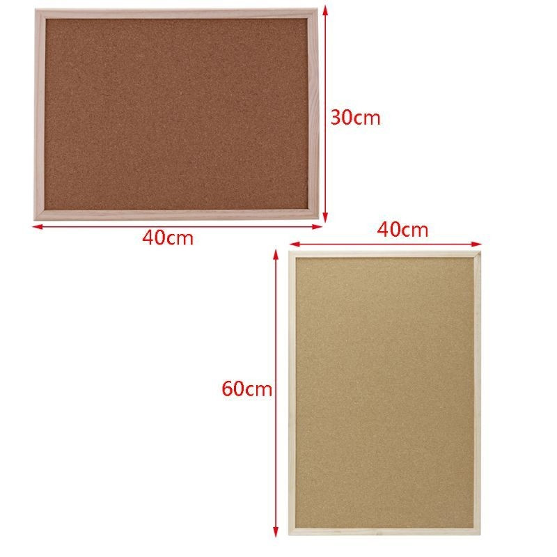 Notice board - pine - 30 x 40 cm