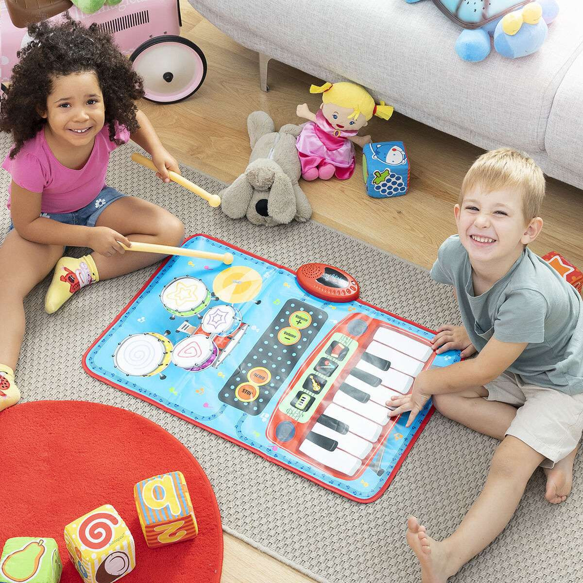 Interactive Music Mat - Battery Driven