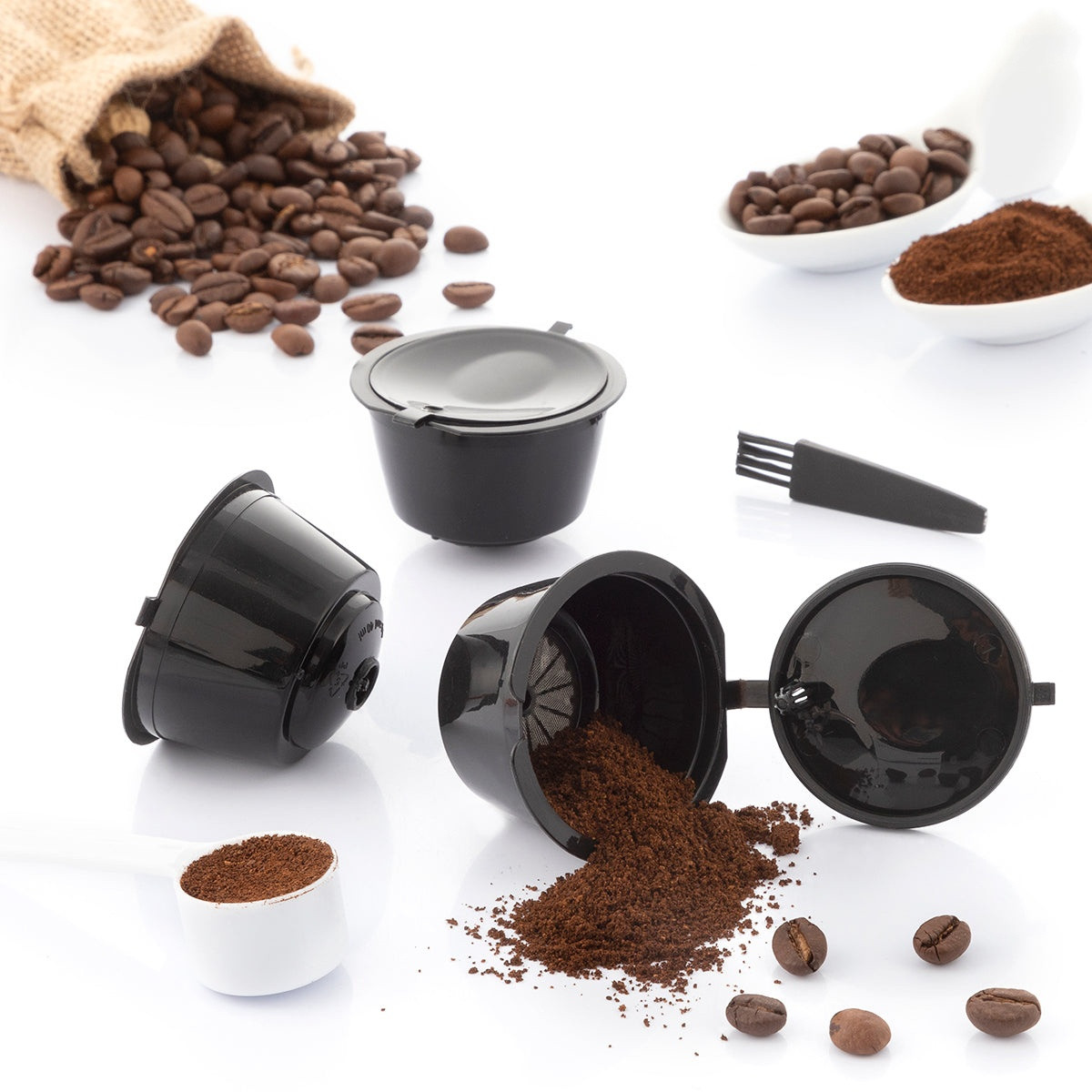 Reusable coffee capsules - 3 pcs