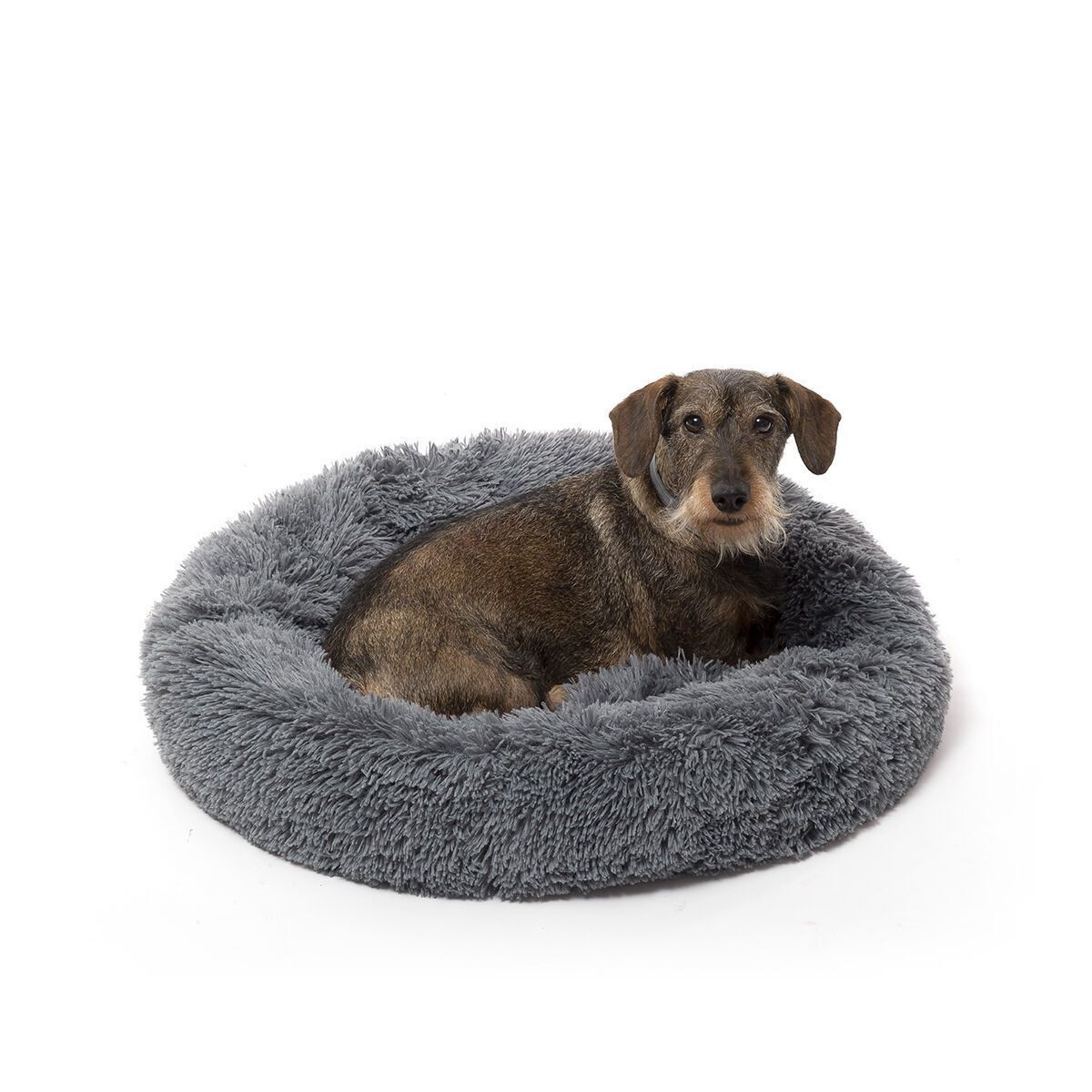 Soft animal bed - gray