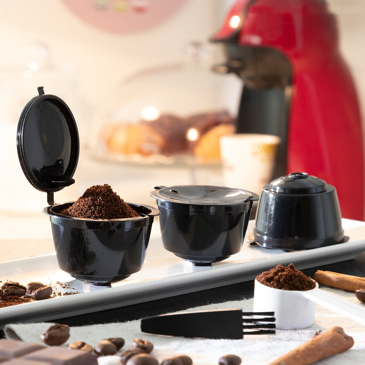 Wiederverwendbare Kaffeekapseln - 3 Stk