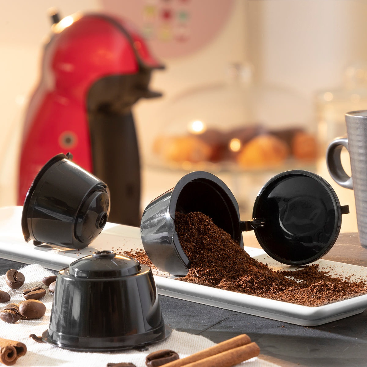 Capsules de café réutilisables - 3 pcs