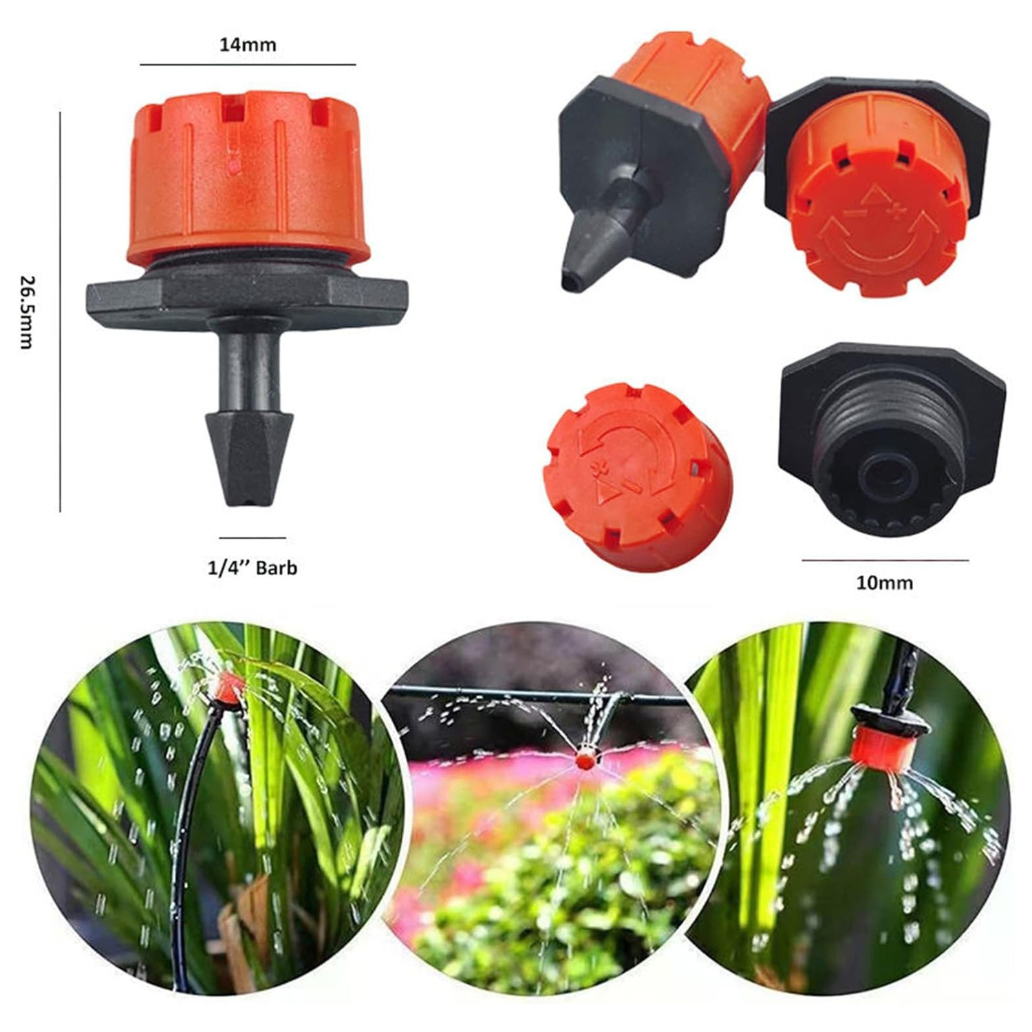Irrigation system for 6 plants - complete kit