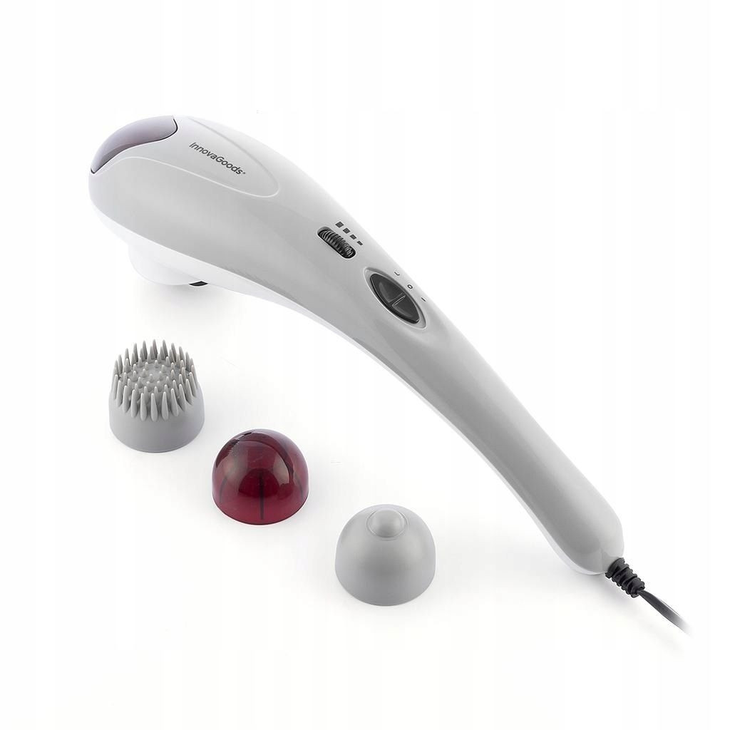 Hand -held massage device - adjustable speed