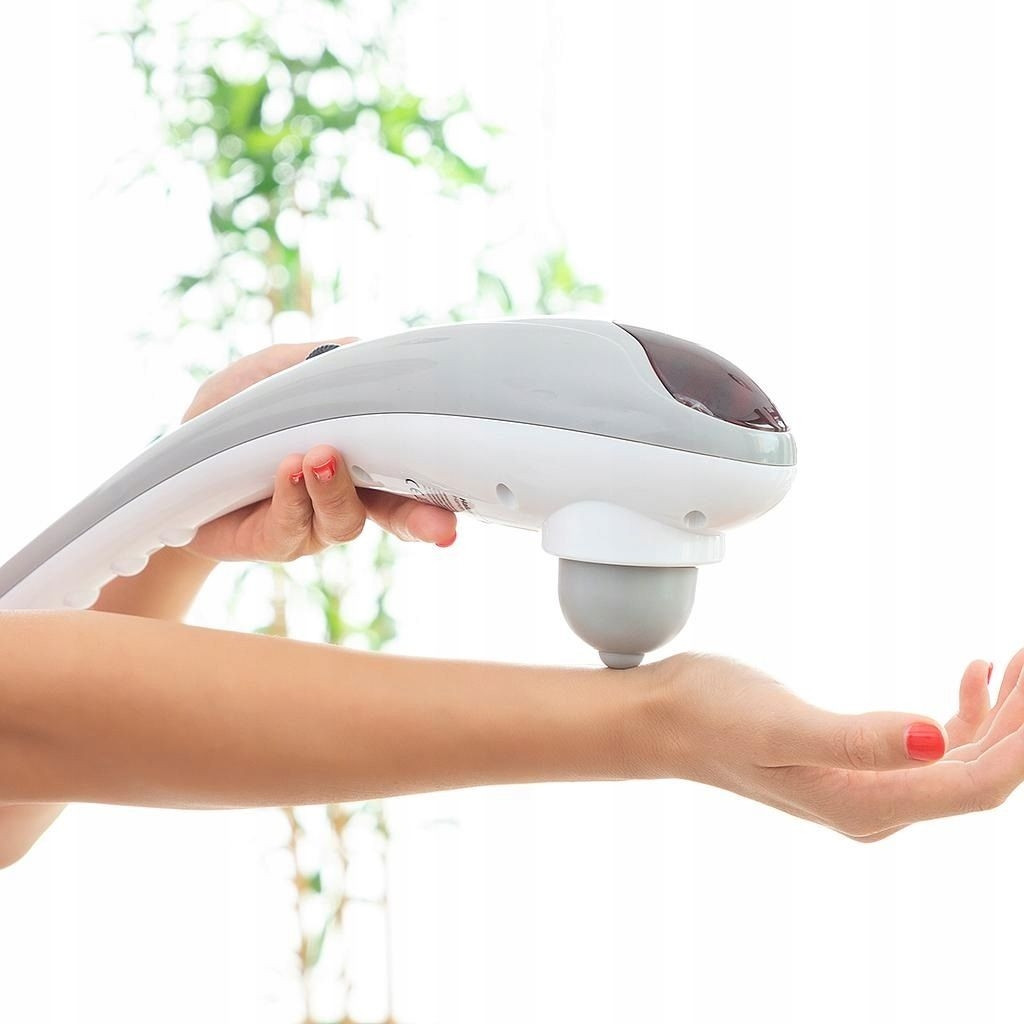 Hand -held massage device - adjustable speed