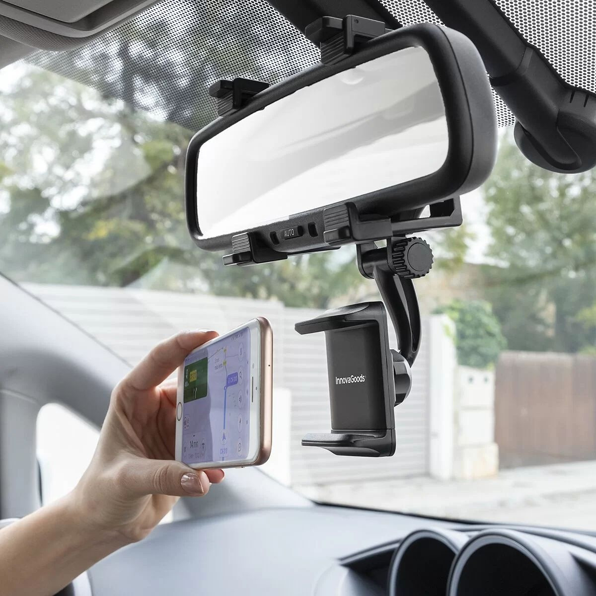 Supporto mobile per auto - per specchietto retrovisore