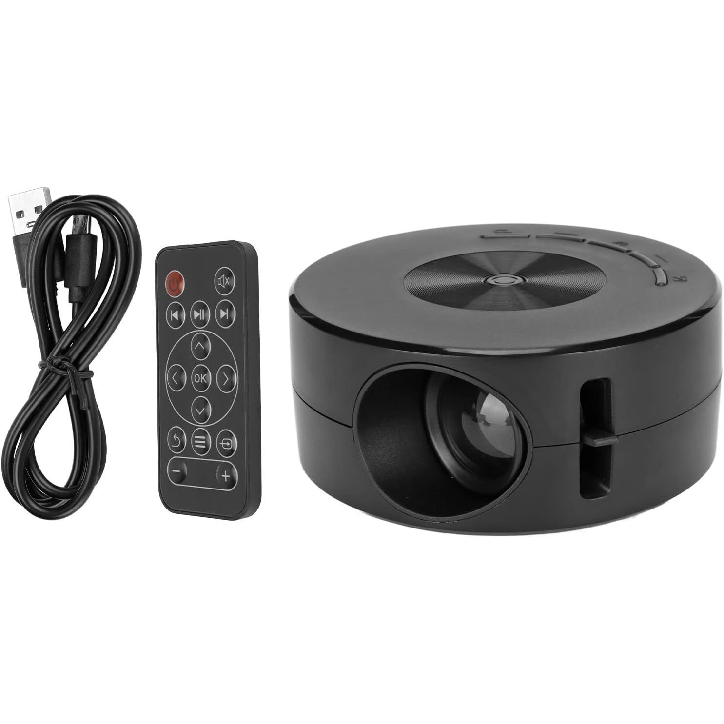 Proyector - USB - Negro - Plástico