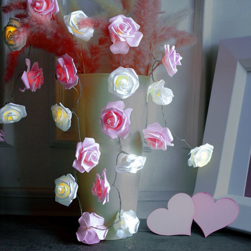 Romantic light loop - roses - 20 LED lights
